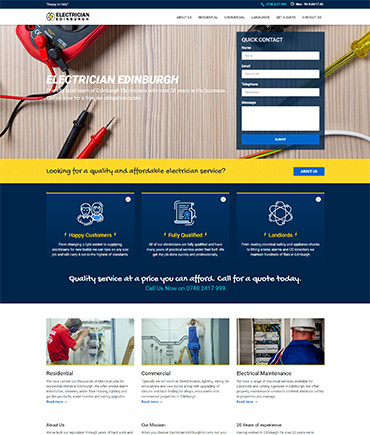 web design sample